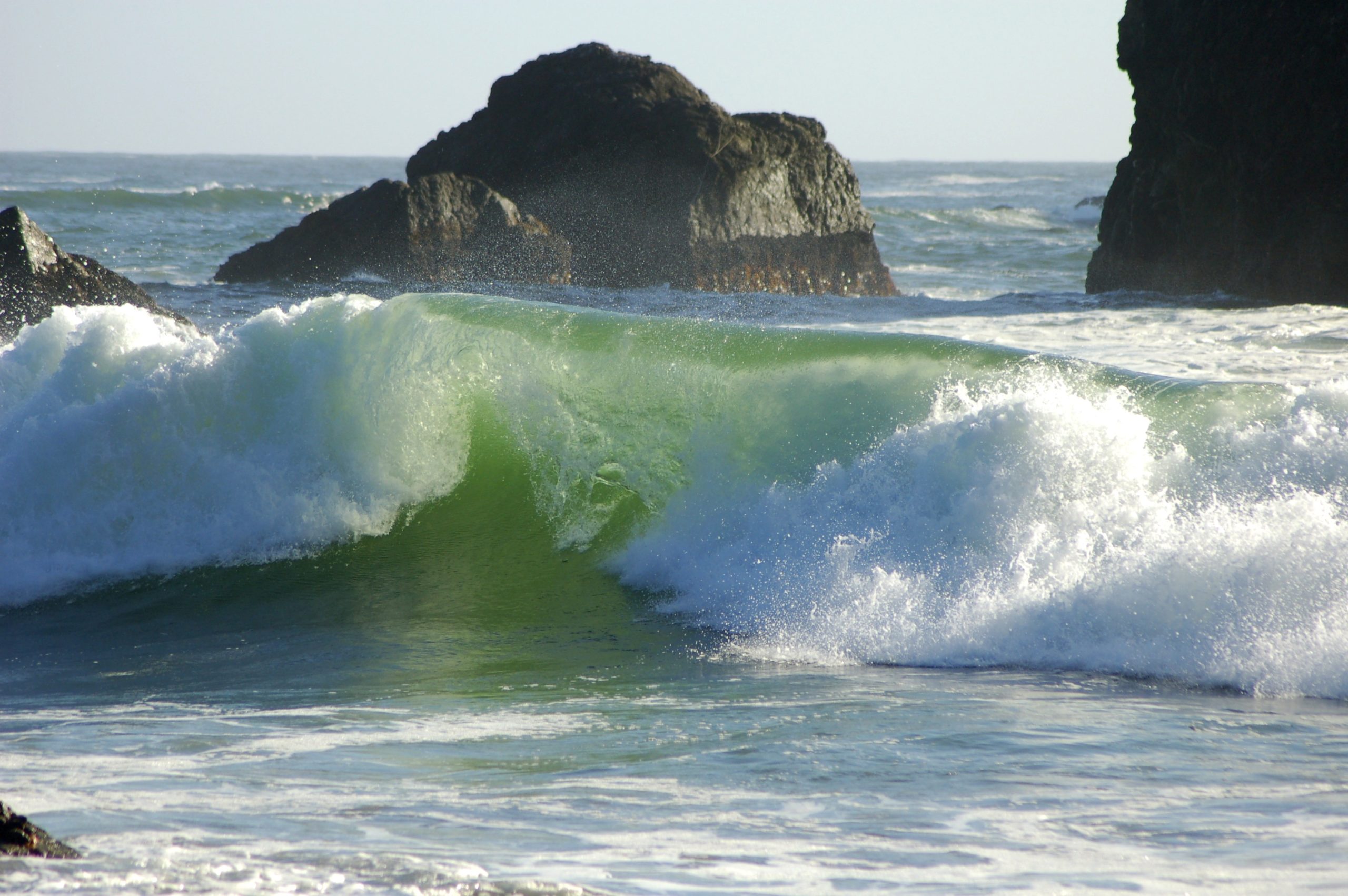 Big Waves Oregon Coast